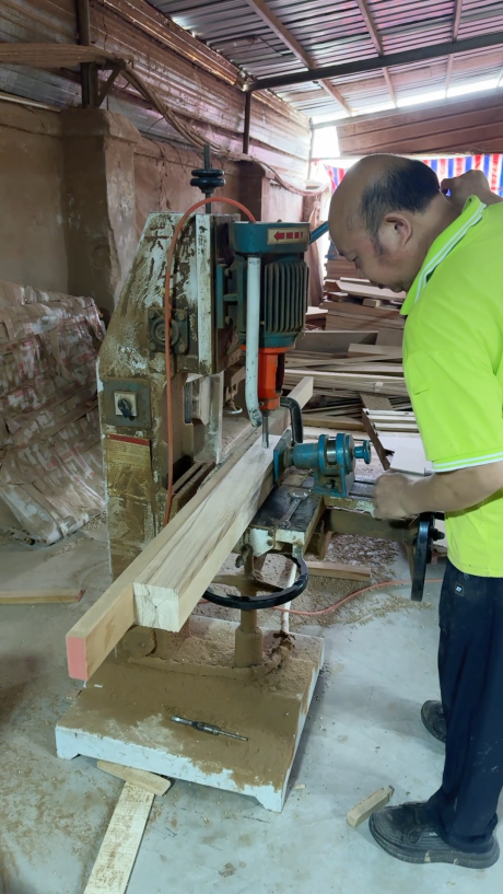 Tenon Hole Drilling Technology for Office Furniture