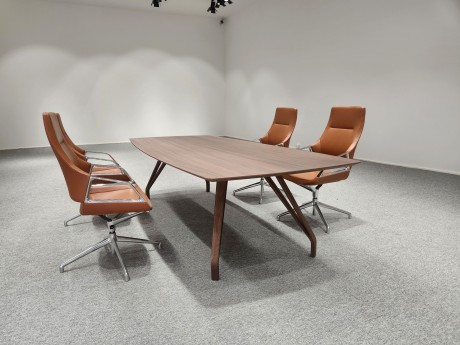 木纹创意脚会议台