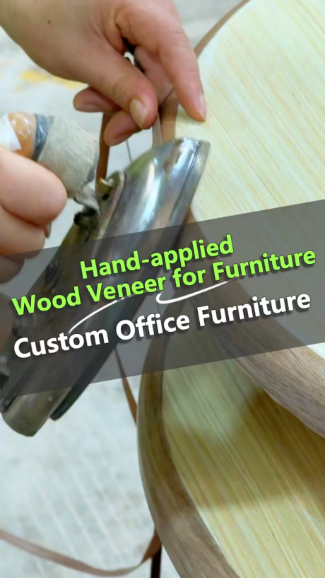 Hand-applied Wood Veneer for Furniture
