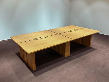 4-in-1 Conference Table with Four-sided Independent Height Adjustment