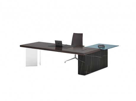 AIR Executive Table (Height-Adjustable Auxiliary Cabinet）