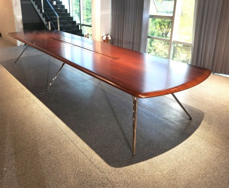 中式简约会议台