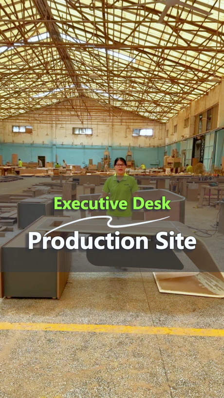 Executive Office Desk Production Site